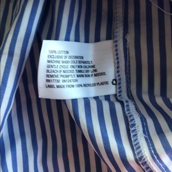 NWT Vineyard Vines Striped Off the Shoulder Top 🐳 - Picture 6 of 8